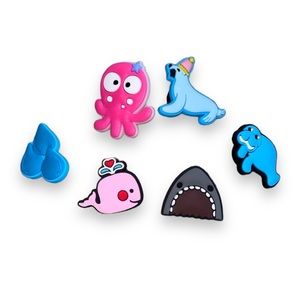 6 Pack of Shoe Charms‎ for Crocs